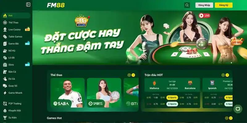 Những lợi ích khi Đăng Nhập FM88